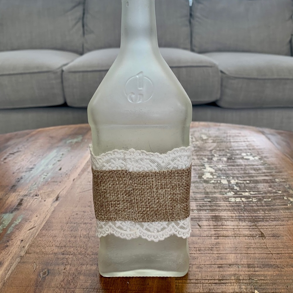 Vintage Frosted Bottle - Picture 2 of 3